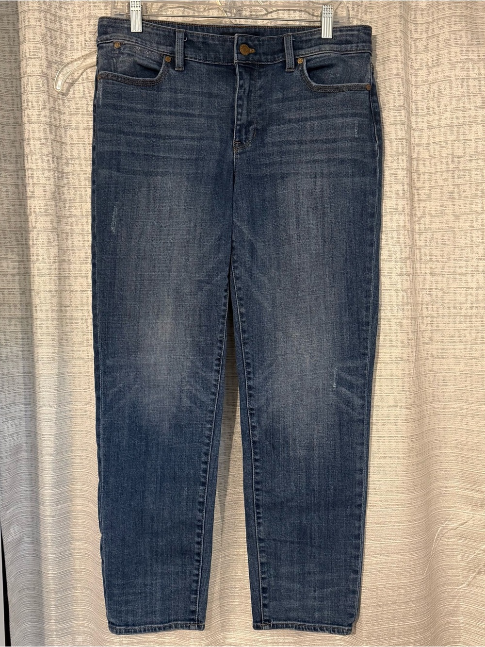 Talbots Boyfriend Jeans in Dark Indigo Wash